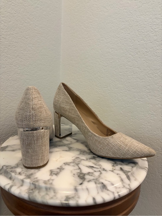 Alfani Shoes - Alfani Mirror and Tweed Heel